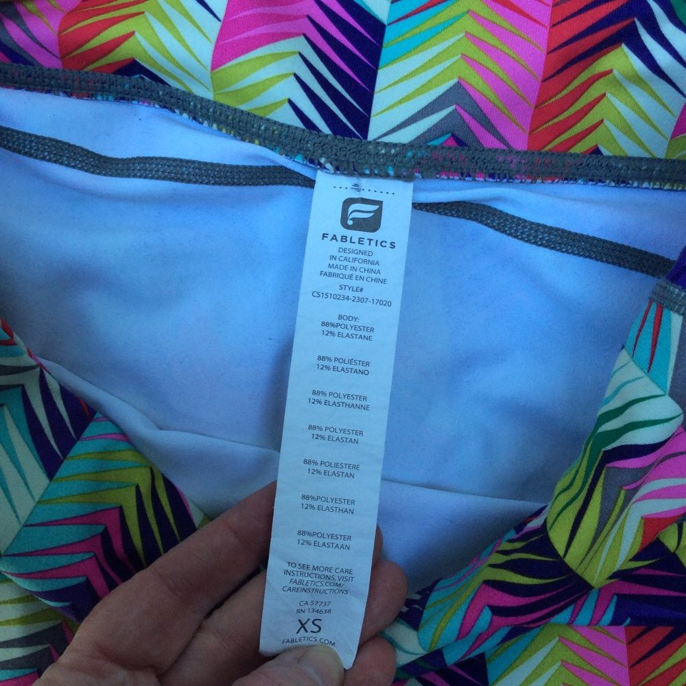Fabletics Multi Color Pants Xs - image 3